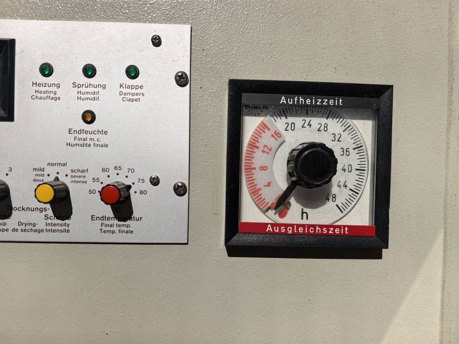 Сушилня за дърво с работни размери 5500/750/750 немска.