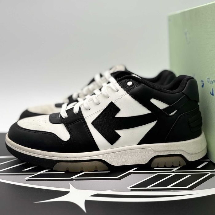 #SUMMER SALE# OFF-White Out Of Office PANDA Black White Negru Alb - Verificare Colet -