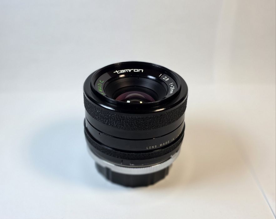 Obiectiv manual Tamron BBAR  28mm f2.8  montura PK Pentax K mount