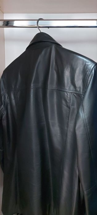 Кожаный пиджак куртка