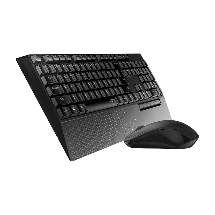 # Клавиатура и мышь Rapoo X1960 Беспроводной комплект black Ru