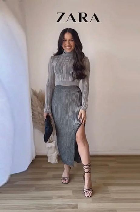 Zara дамски сет от две части