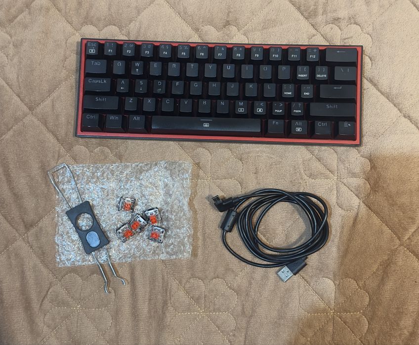 Redragon Fizz K617 RGB Hotswap 60%