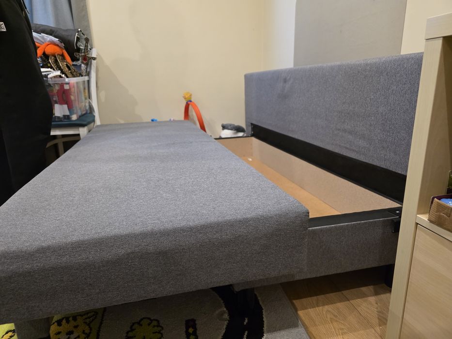 3 местен диван ASARUM  сив от IKEA
