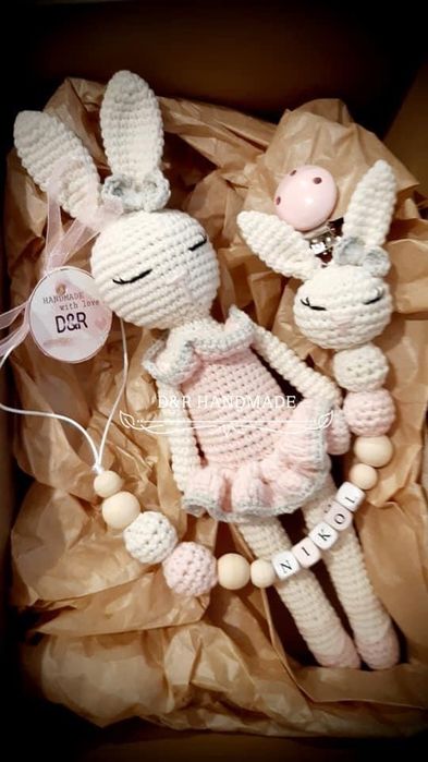 Ръчно плетени комплекти/подаръци за бебенца и деца