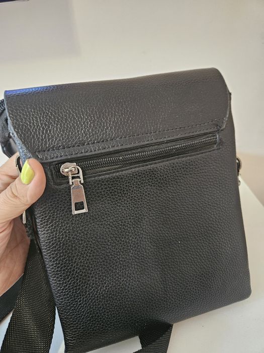 Мъжка чанта, черна