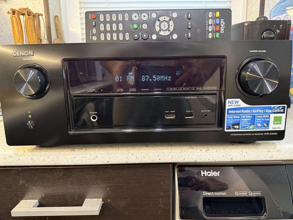 Denon AVR-X3000 като нов