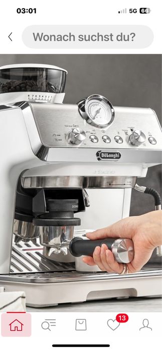 Vabd expresor de cafea delonghi