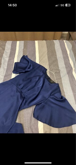 Rochie midi satinata