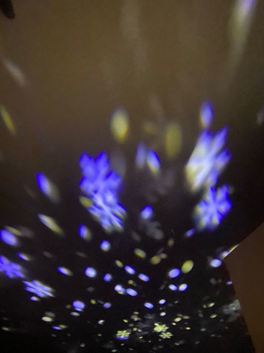 Проектор LED USB за снежинки