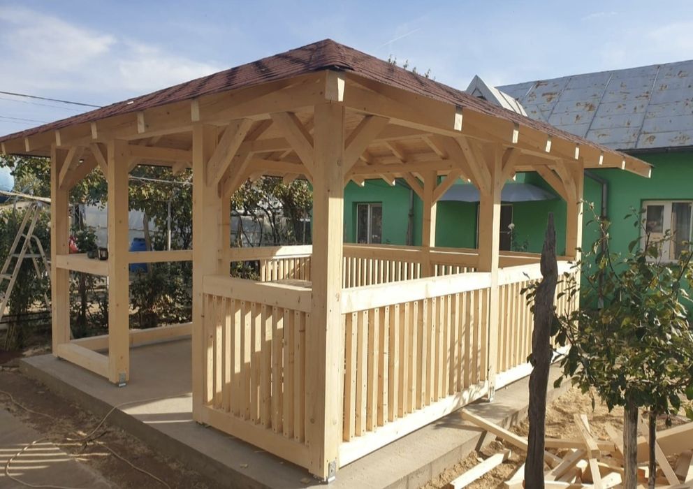 Vând foișoare terase pergole Magazii de depozitare