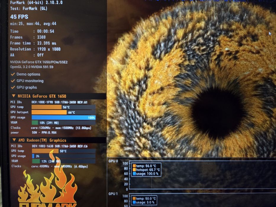Laptop gaming :Lenovo ideapad gaming 15ach6