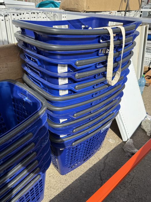 Cosuri din plastic pentru supermarketuri