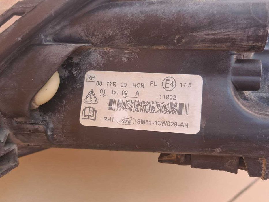 Фара правая Ford Focus 2 рестайлинг(оригинал).