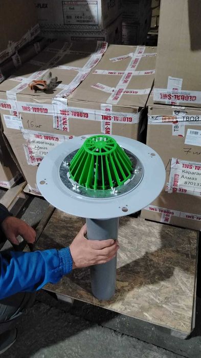 Воронка кровельная с обогревом/без