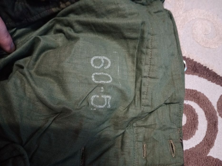 Ватные штаны хаки