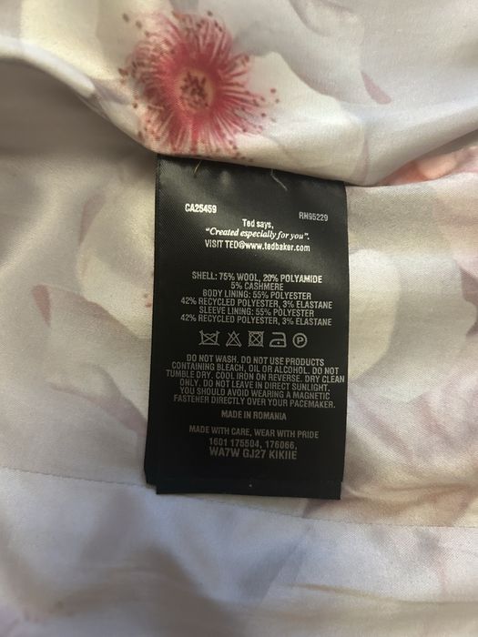 Palton lana si casmir S Ted Baker