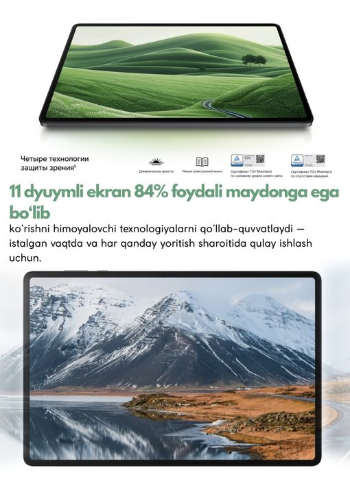 Honor pad x8a planshet