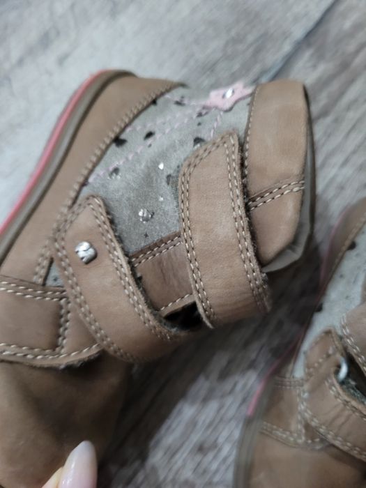 Фирменые ботинки.Германия.23 р.