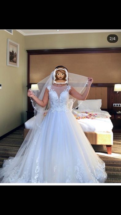 Очень красивое свадебное платье