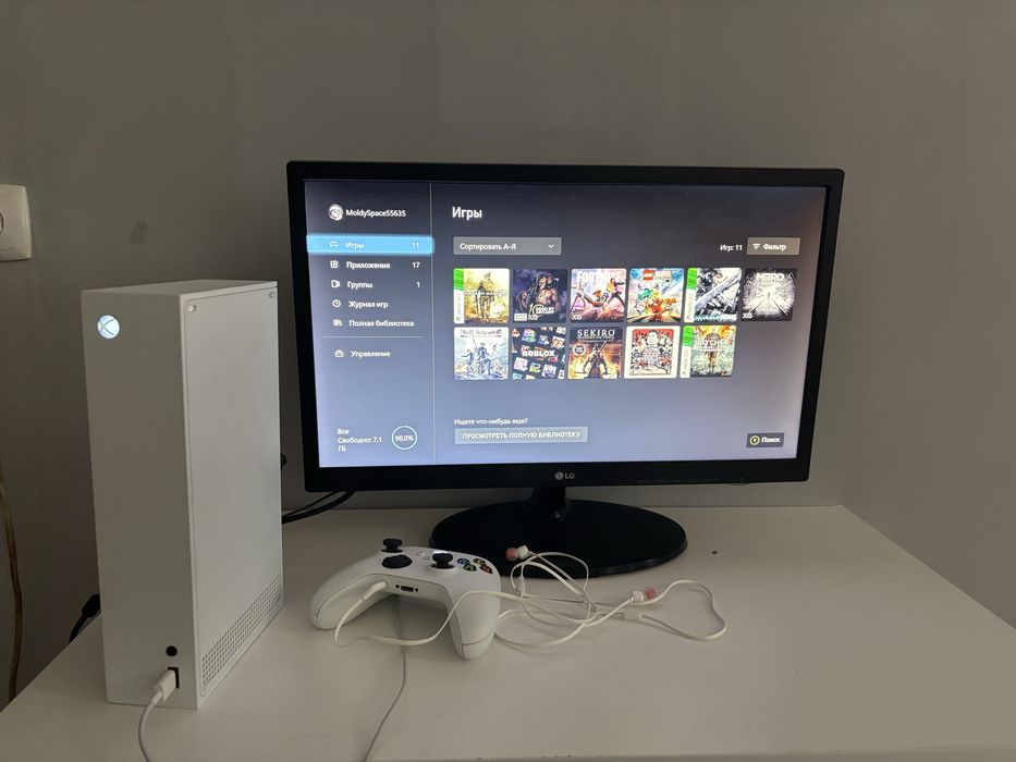 Xbox series-s 512гб