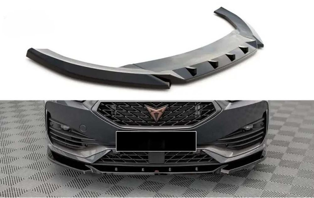 Преден лип спойлер за сеат леон мк3 / seat leon mk3 lip / добавка /нож