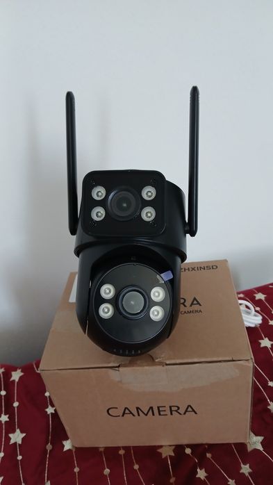 Camera de supraveghere dubla