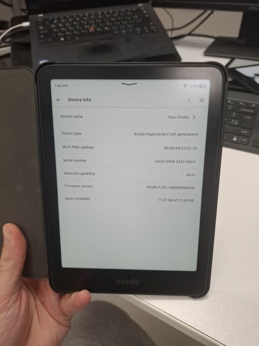 Kindle Paperwhite 12th gen 7 инча