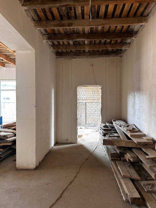 Продается свой участок 6 соток с коробкой