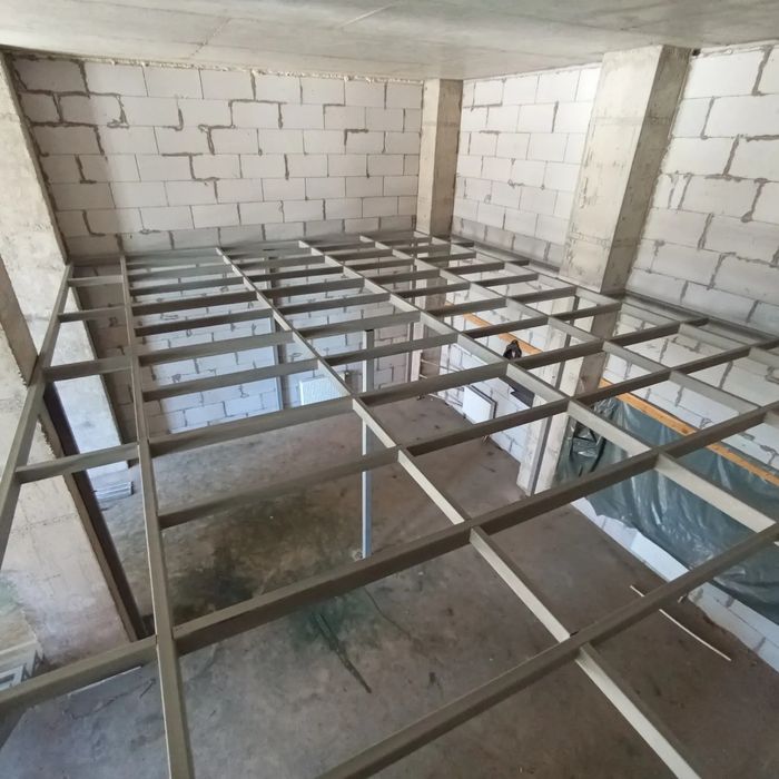 Антресольные этажи под ключ