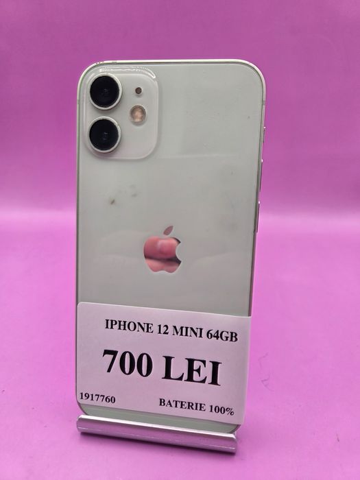 IPhone 12 Mini 64 100% bat Matei Amanet Crangași 19177