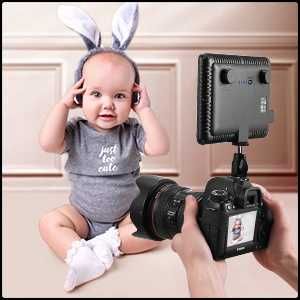 Фото осветление за камера. Диодно осветление. Вградена батерия.