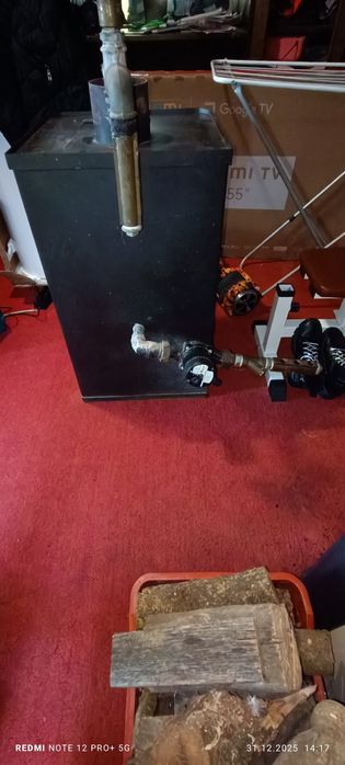 Камина Прити с водна риза 10kw