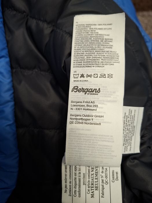 Bergans-Ориг. Пухено яке