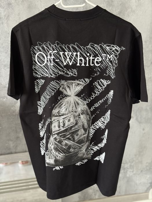 Tricou OFF White Money Premium