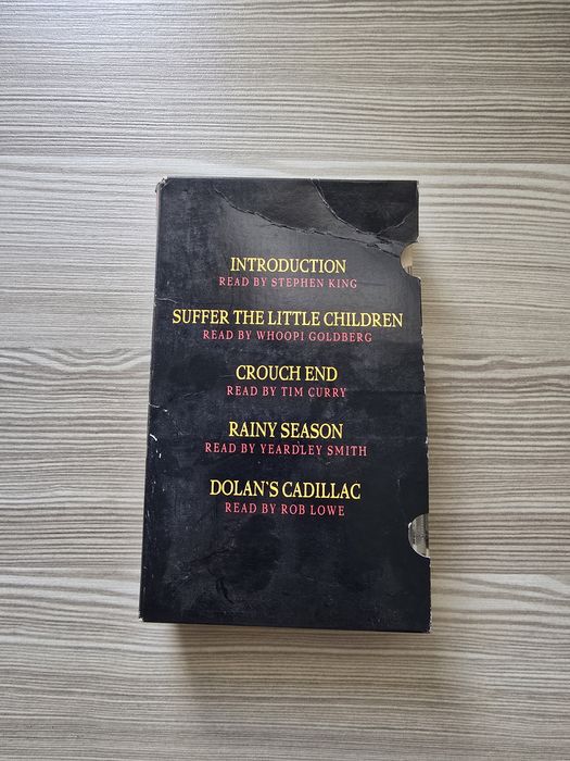 Set Incomplet (fără caseta 1) Audiobook Casete: Stephen King - Nightmares & Dreamscapes