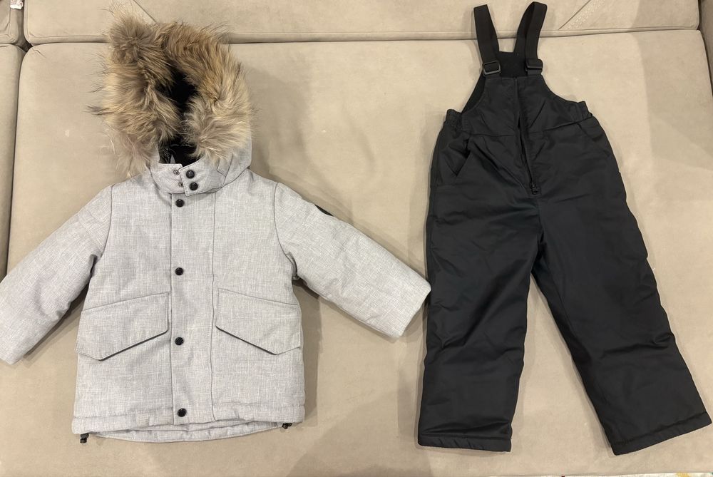 Зимний детский комбинезон