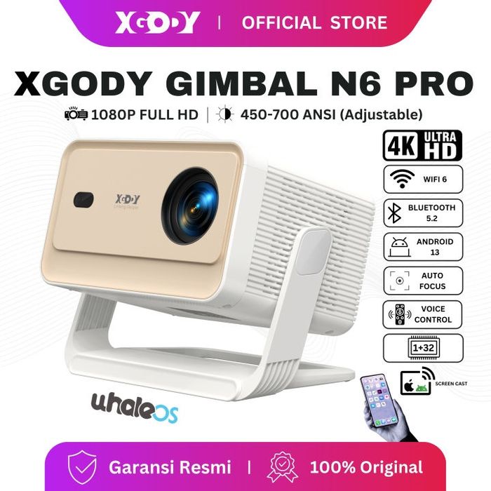 Професионален Интелигентен проектор с Android WiFi Bluetooth,5G