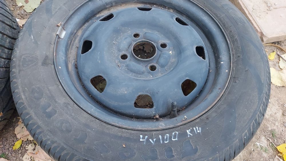 Джанта с гума резервни 4 х 100 R 15, 5 x 100 r 14, 5x 112 r15