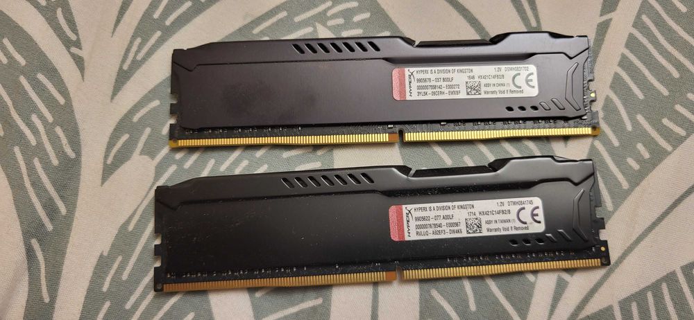 Hympex Fury Ram 2x8GB DDR4 2133Mhz hit fuctional