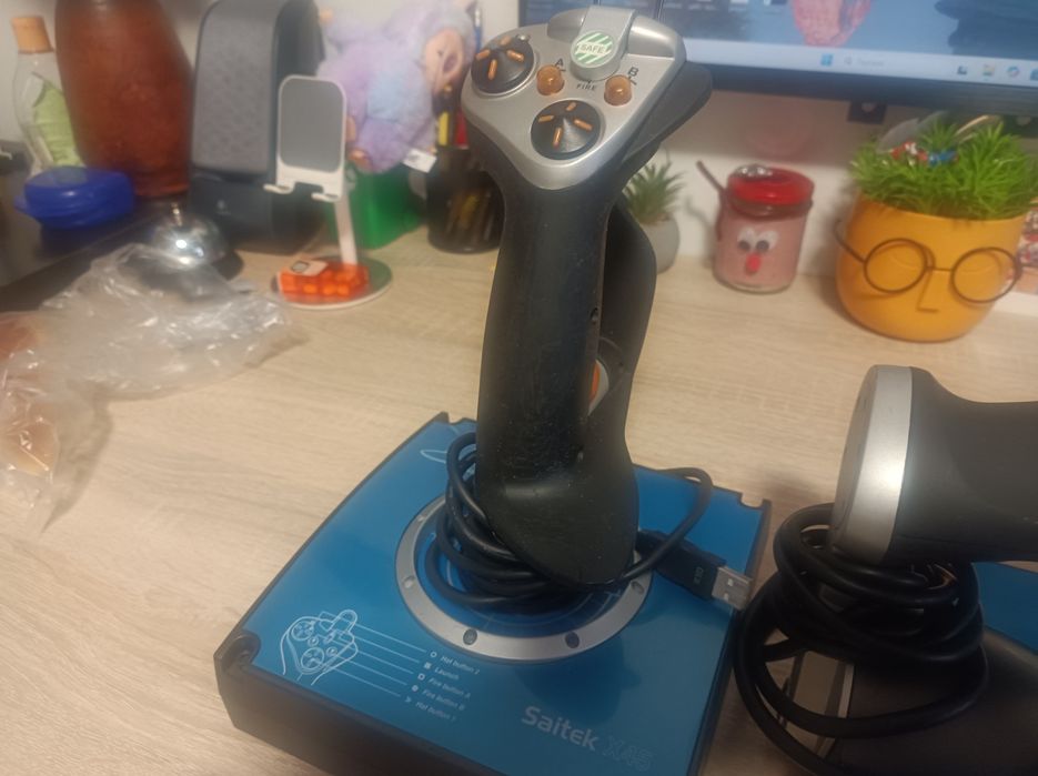Джойстик flight simulator Saitek xs 45