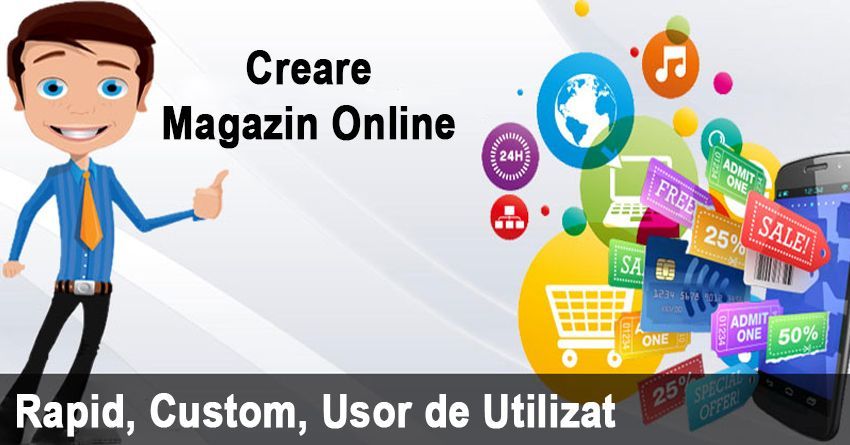 Creare site web, Creare magazin online, Optimizare Seo, Mentenanta