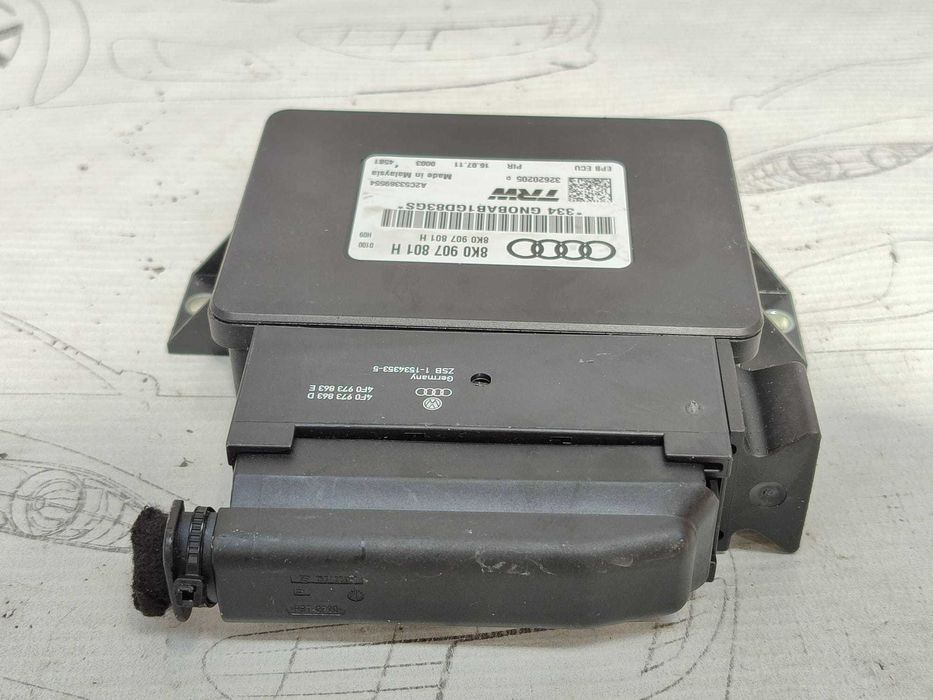 Unitate control frâna de mână Audi A5 8TA CDNB 132kW COD: 8K0907801H 2011 / [2009-2016] / (5F3)
