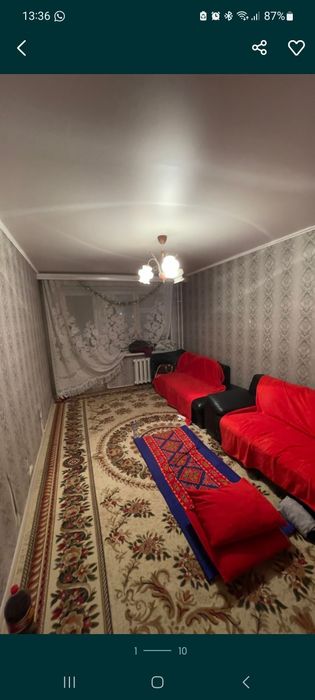 Сдам 2х к, кв, 3а мкр 1-этаж