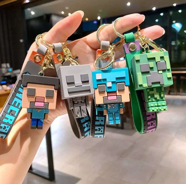 Брелки по майнкрафту