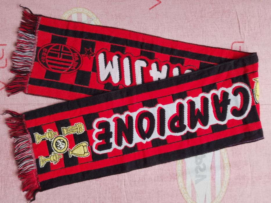 Fular Fotbal de Colectie AC Milan 1989 Campione