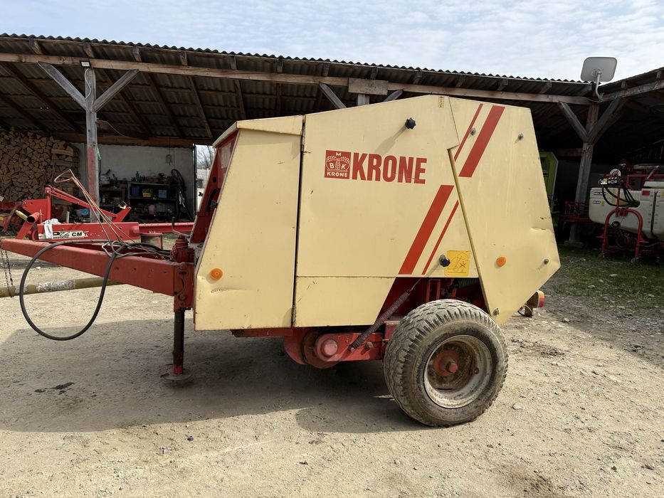 Balotiera krone kr 125 presa rotunda claas rollant