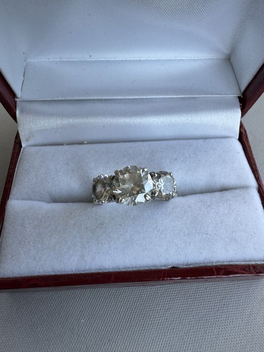 Inel din argint si cubic zirconia