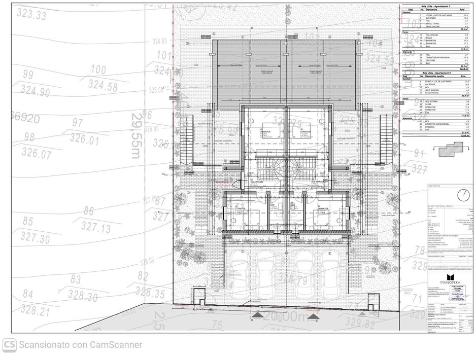 Vand teren cu proiect pt un duplex  in zona Planoarelor.