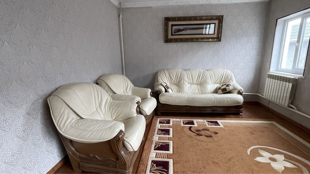 Диван кожанный.